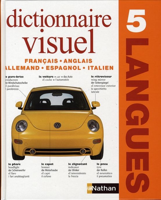 Emprunter Dictionnaire visuel. 5 langues anglais, français, allemand, espagnol, italien livre