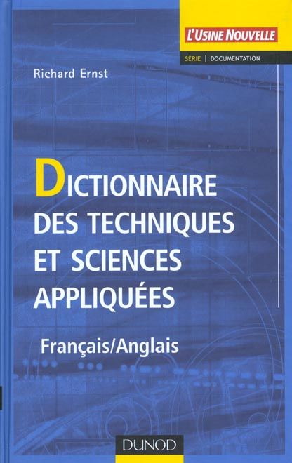 Emprunter Dictionnaire des techniques et sciences appliquées français-anglais livre