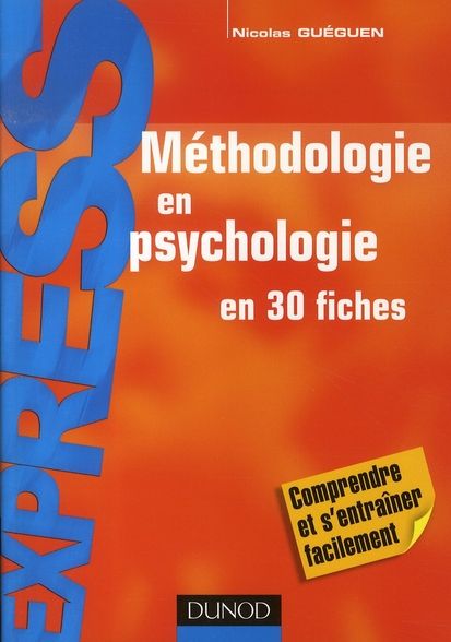 Emprunter Méthodologie en psychologie livre
