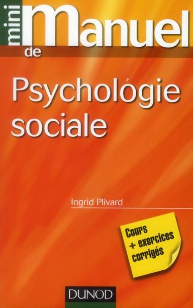 Emprunter Mini manuel de Psychologie sociale livre