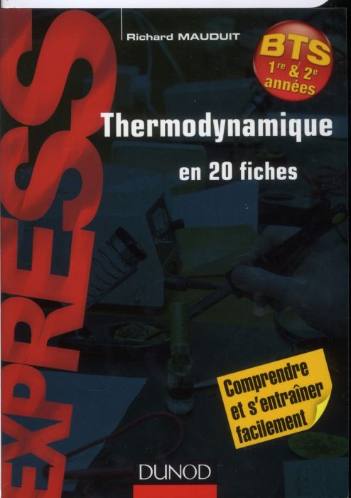 Emprunter Thermodynamique en 20 fiches BTS 1re & 2e années livre