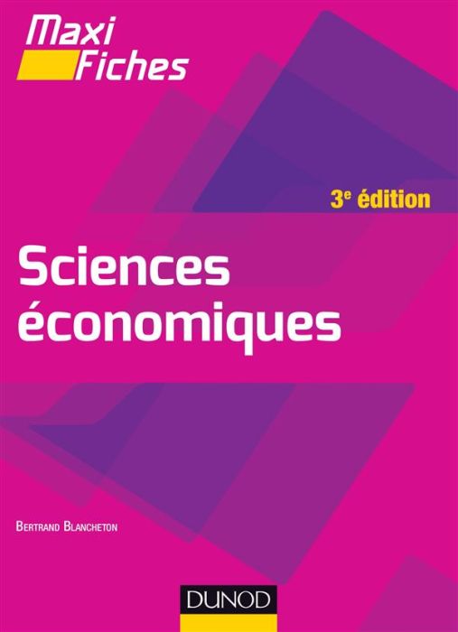 Emprunter Sciences économiques. 3e édition livre