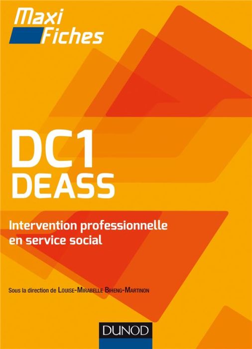 Emprunter DC1 DEASS. Intervention professionnelle en service social livre
