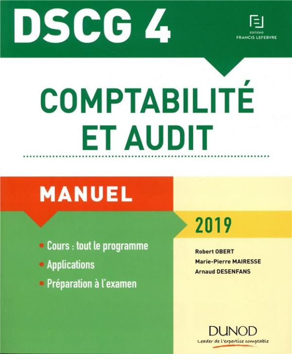 Emprunter Comptabilité et audit DSCG 4 livre