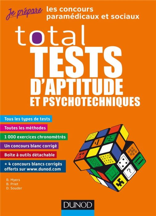 Emprunter Total tests d'aptitude et psychotechniques. 3e édition livre
