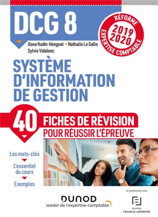 Emprunter Système d'information de gestion DCG 8. Fiches de révision, Edition 2019-2020 livre