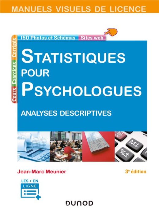 Emprunter Statistiques pour psychologues. Analyses descriptives, 3e édition livre