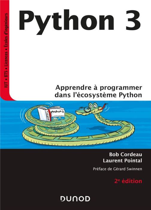 Emprunter Python 3. Apprendre à programmer dans l'écosystème Python, 2e édition livre