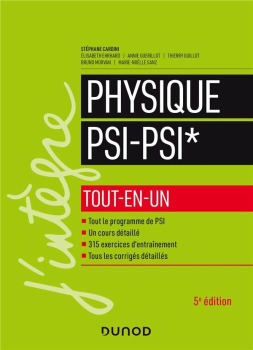 Emprunter Physique tout-en-un PSI-PSI*. 5e édition livre