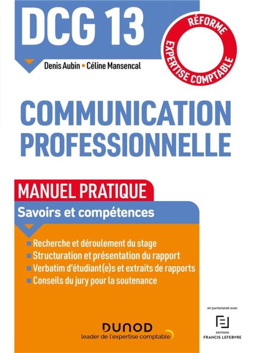 Emprunter Communication professionnelle DCG 13. Manuel pratique livre