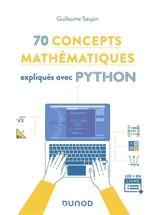Emprunter 70 concepts mathématiques expliqués avec Python livre