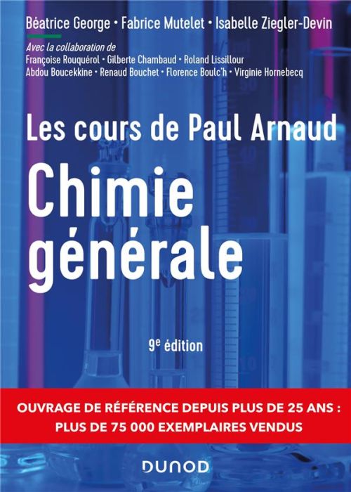 Emprunter Chimie générale. 9e édition livre