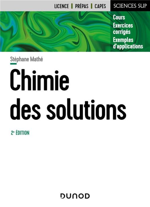 Emprunter Chimie des solutions. 2e édition livre