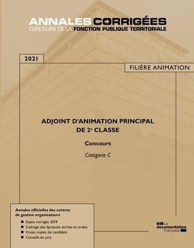 Emprunter Adjoint d'animation principal de 2e classe. Concours catégorie C, Edition 2021 livre
