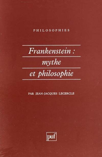 Emprunter FRANKENSTEIN. Mythe et philosophie livre