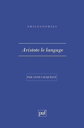 Emprunter Aristote, le langage livre