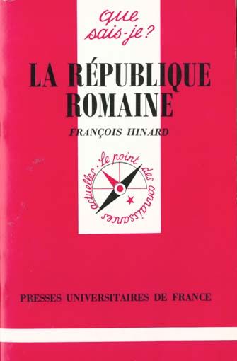 Emprunter La République romaine. 3e édition livre