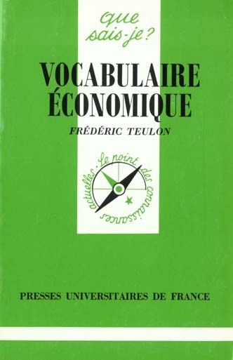 Emprunter Vocabulaire économique. 3e édition livre