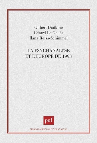 Emprunter La psychanalyse et l'Europe de 1993 livre
