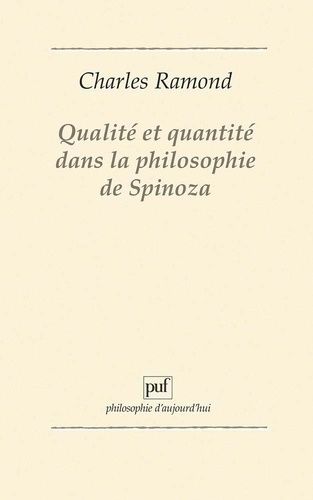 Emprunter Qualité et quantité dans la philosophie de Spinoza livre