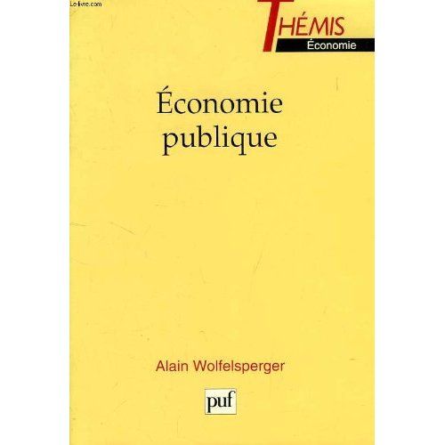 Emprunter Economie publique livre