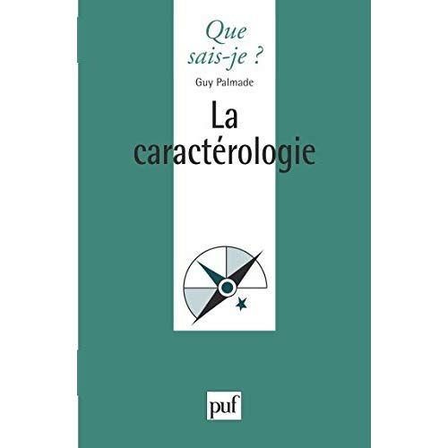 Emprunter La caractérologie. 15e édition revue et corrigée livre