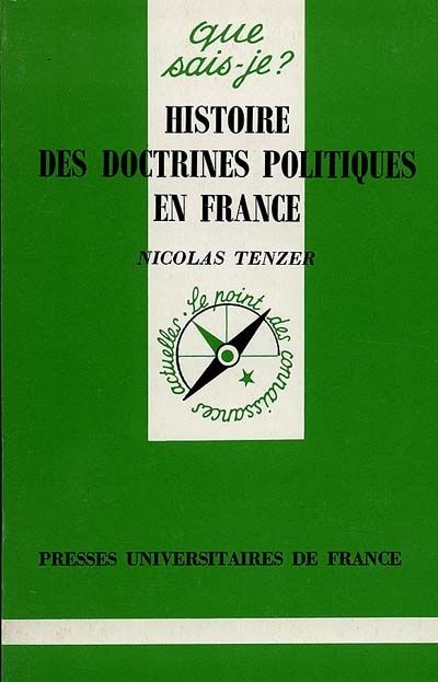 Emprunter Histoire des doctrines politiques en France livre