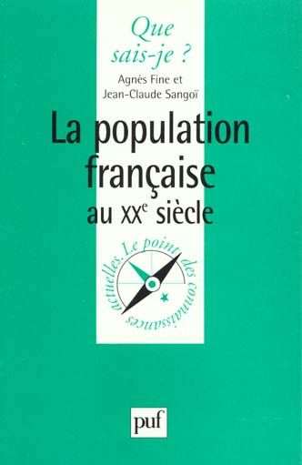 Emprunter La population française au XXème siècle livre