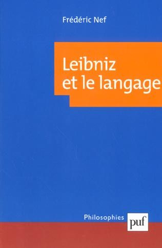 Emprunter Leibniz et le langage livre
