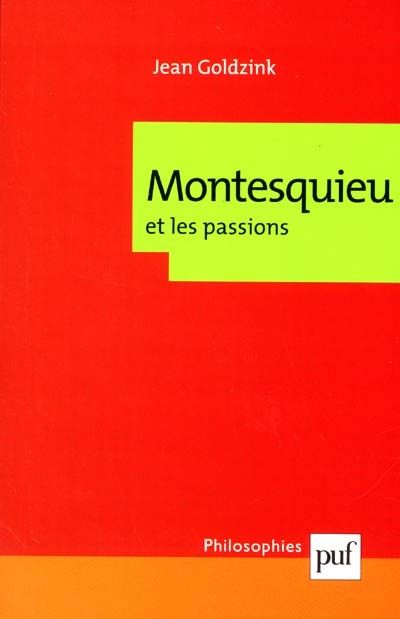 Emprunter Montesquieu et les passions livre