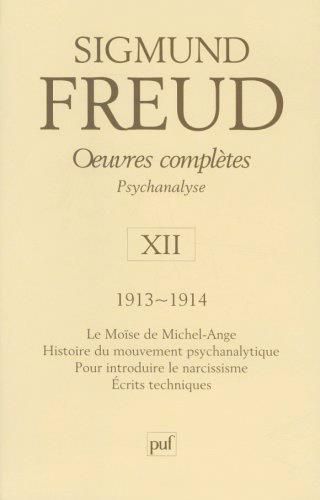 Emprunter Oeuvres complètes Psychanalyse. Volume 12, 1913-1914 livre