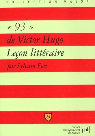 Emprunter Quatre-vingt-treize de Victor Hugo. Leçon littéraire livre
