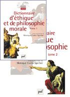 Emprunter Dictionnaire d'éthique et de philosophie morale. Coffret en 2 volumes livre