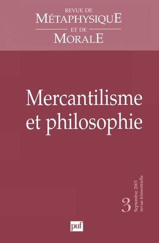 Emprunter Mercantilisme et philosophie livre