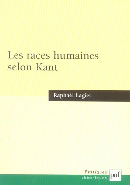 Emprunter Les races humaines selon Kant livre