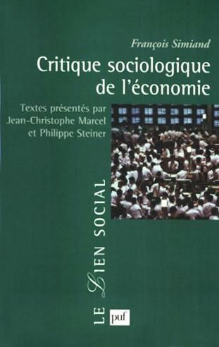 Emprunter Critique sociologique de l'économie livre