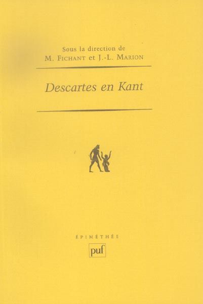 Emprunter Descartes en Kant livre
