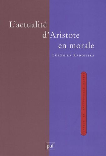 Emprunter L'actualité d'Aristote en morale livre