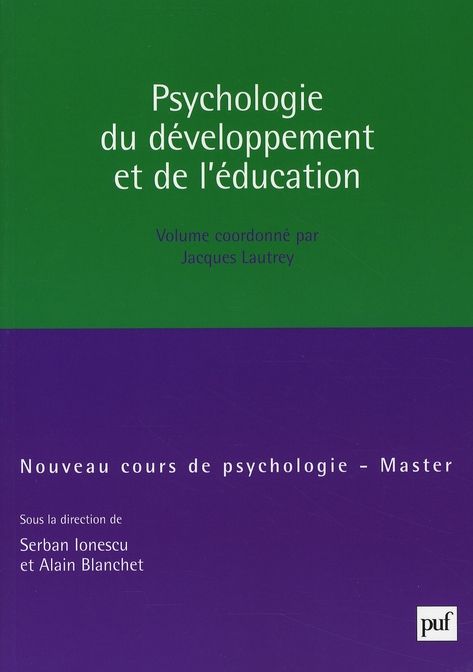 Emprunter Psychologie du développement et de l'éducation livre