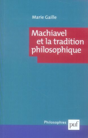 Emprunter Machiavel et la tradition philosophique livre