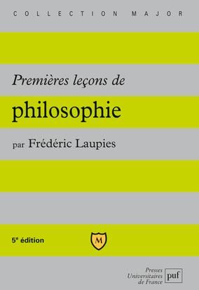 Emprunter Premières leçons de philosophie. 5e édition livre