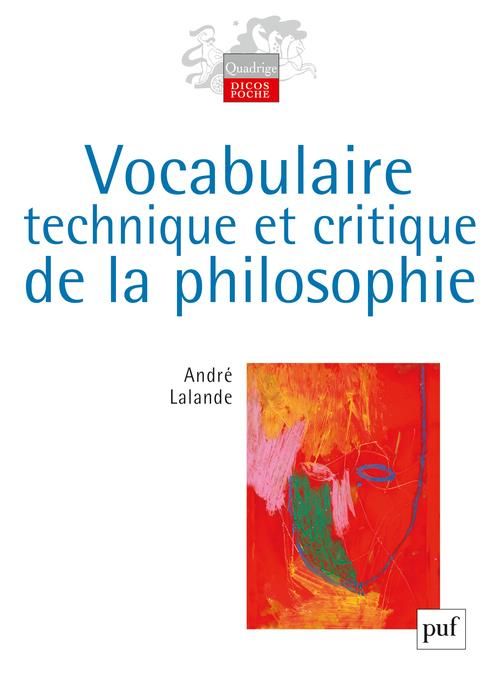 Emprunter Vocabulaire technique et critique de la philosophie livre
