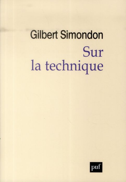 Emprunter Sur la technique (1953-1983) livre