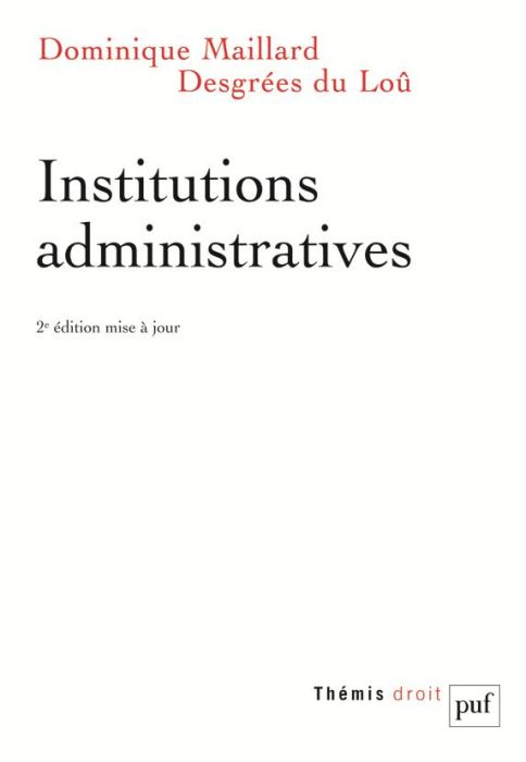 Emprunter Institutions administratives. 2e édition livre