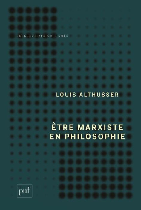 Emprunter Etre marxiste en philosophie livre