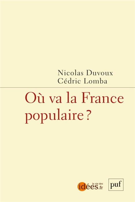 Emprunter Où va la France populaire ? livre