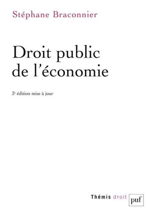 Emprunter Droit public de l'économie. 3e édition actualisée livre