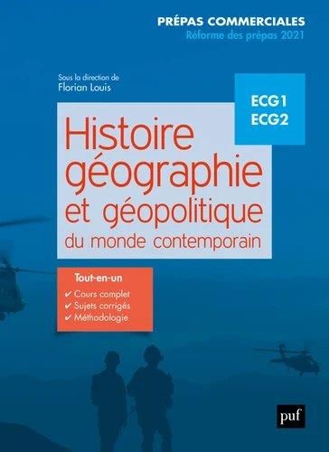 Emprunter Histoire, géographie et géopolitique du monde contemporain. Prépas commerciales ECS1 ECS2, Edition 2 livre