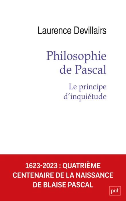 Emprunter Philosophie de Pascal. Le principe d'inquiétude livre