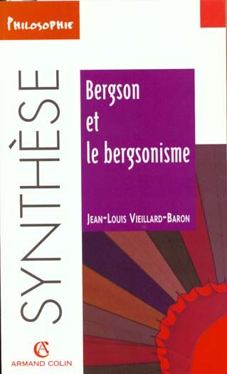 Emprunter Bergson et le bergsonisme livre